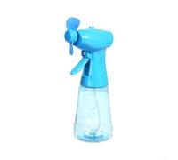 Ventilador portátil de mano con spray de niebla de agua, ventilador de mano de refrigeración para viajes al aire libre, dispositivo para nebulización personal que funciona con pilas, ventilador para