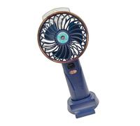 Ventilador portátil de mano de 5 velocidades, recargable, rociador de agua, pequeño ventilador de mano para viajes, hogar, oficina, camping, al aire libre, nebulización portátil