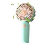 Ventilador portátil de mano | Ventilador de mano con carga USB | Ventiladores portátiles compactos de refrigeración manual para mujeres, niños, niñas, hombres