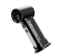 Ventilador portátil de pantalla digital ajustable, ventilador de refrigeración de 3600 mAh, USB, viajes, oficina, al aire libre, para viajes, silencioso, recargable, escritorio para oficina