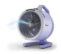 Ventilador portátil de sobremesa Shark FlexBreeze HydroGo (para interior y exterior) con nebulizador Lila FA050EULV