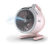 Ventilador portátil de sobremesa Shark FlexBreeze HydroGo (para interior y exterior) con nebulizador Rosa FA050EUPK