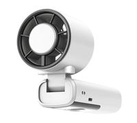 Ventilador Portátil De Turbina De Mano - Dispositivo De Enfriamiento Plegable Recargable, Refrigerador Personal Con Pantalla Digital | Control De Pantalla De Visibilidad De Configuración De Flujo De A