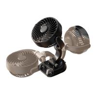 Ventilador portátil genérico - 160° rotación de vehicle Cooling | Personal Desk Fan For Drivers Travelers Trucks Sedans RVs Travel Camping Home Study Bedroom Dormitory Office Gym