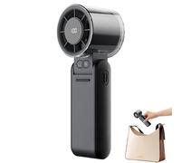 Ventilador portátil genérico - Handheld Fan | 4000 mAh plegable recargable 4 -Speed Battery Operated Cooler For Classroom, Home, Office, Handheld Cooling For Summer