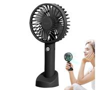 Ventilador Portátil | Golpear Portátil Del Ventilador De Mano Operando | Fans Recargables USB Portátiles | Mini De Escritorio Con Batería Recargable, De Mesa De Mano Personal De 3 Vives