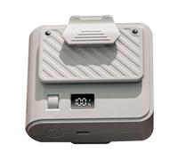 Ventilador portátil: herramienta de refrigeración recargable de 8,8 x 6,6 x 8,2 cm, ventilador personal para el cuerpo, dispositivo portátil compacto | Usos de actividades al aire libre para