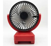 Ventilador portátil inalámbrico, compatible con baterías Bosch de 18 V BAT622 BAT609 BAT618 Series, flujo de aire ajustable de 3 velocidades para lugares de trabajo, garaje, uso de campamento