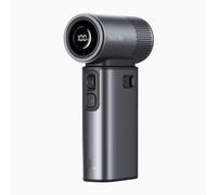 Ventilador portátil JisuLife Ultra2 9000 mAh gris metalizado con linterna LED