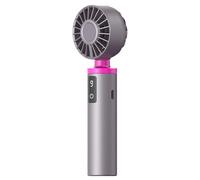 Ventilador Portátil Mini - Pantalla Digital USB Carga 9 Velocidades,Ventilador Personal Nómada | Para Senderismo Camping Playa Picnic Viaje Al Aire Libre Hombres Mujeres