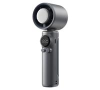 Ventilador portátil - Mini ventilador ajustable | Autonomía máxima | Ventilador de bolsillo alimentado con batería, ventilador personal plegable alimentado por medio recargable refrigeración