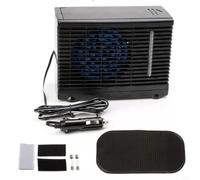 Ventilador portátil para coche, aire acondicionado ajustable, evaporador de hielo de agua, con tanque de agua, evaporador de hielo, bajo ruido, velocidad de viento ajustable
