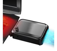 Ventilador Portátil Para Computadora | Ventilador Enfriador Portátil,Radiadores Portátiles de Bajo Ruido para Renderizado de Vídeo, Juegos Intensivos, Clima Caluroso, Cafetería, Biblioteca, Exterior y