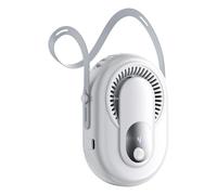 Ventilador portátil - PC de 5,2 cm mini | Ventilador de cuello colgante con pantalla LED de 5 niveles, ventilación de viaje para senderismo al aire , escritorio de camping USB | Dispositivo de