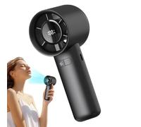 Ventilador portátil portátil, ventilador portátil - Suministros de maquillaje del dispositivo más fresco del escritorio | Enfriamiento del ventilador de bolsillo eléctrico personal para exteriores
