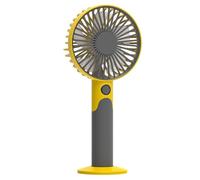 Ventilador portátil recargable: 6 velocidades del , enfriador eléctrico, mini ventilador portátil, funcionamiento silencioso, ajustes ajustables | Ventilador manual r