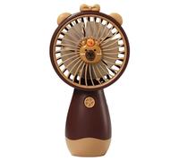 Ventilador portátil recargable - Compañero de refrigeración USB Capybara para control personal de , dispositivo de flujo de aire portátil con motor silencioso y diseño listo para voy