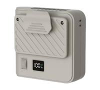 Ventilador portátil | Refrigeración de velocidad ajustable - Ventilador de cinturón personal | para trabajo, jardinería, viajes, camping, senderismo, verano, deportes, gimnasio, ejercicio, caminar