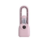 Ventilador Portátil Sin Aspas, Aire Acondicionado con Pantalla LED, Ventilador de Escritorio Sin Aspas, Enfriador de Aire de Torre para Oficina y
