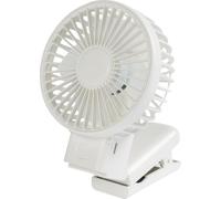 Ventilador portátil Tataway, recargable por USB, multiusos, miniventilador ajustable y silencioso con pinza, cable USB incluido para cochecito, escritorio, coche, cama