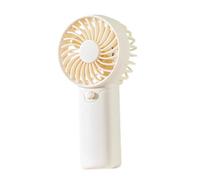 Ventilador portátil - Tilator eléctrico tranquilo con una agradable | Práctico para camping, dormitorio y jardín | Ventilador USB para el hogar, festival, playa, actividad de pica-