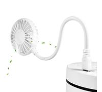 Ventilador Portátil USB - Ajustable USB Powered Ventilador Portátil | Dispositivo de enfriamiento Personal Flexible Para Viajar Escritorio Dormitorio Dormitorio Oficina Al Aire Libre Y Más