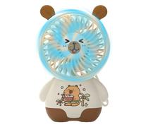 Ventilador portátil - USB Rechargeable Lightweight Low Noise,Handheld Rechargeable Fan | For Summer Outdoor Travel Car Desktop Work Beach Office Kids Adult Women