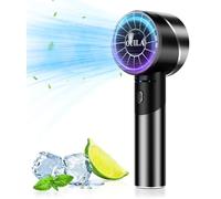 Ventilador Portatil USB Ventilador Pequeño De Alta Velocidad Recargable 4 Velocidades,Mini Ventilador USB120g,Ventilador Portatil Silencioso Para Oficina,Hogar,Camping al Aire Libre,Senderismo y Más
