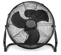 ProfiCare® Máquina de viento Ø 40 cm | Ventilador de ángulo ajustable | Ventilador de pie de 3 posiciones | Ventilador de metal silencioso | Enfriador de aire | PC-VL 3065 WM negro mate