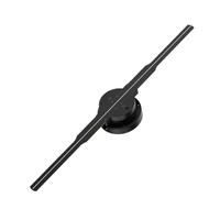 Ventilador proyector holográfico 3D de 14-85 cm con luz LED for Publicidad y Logotipos. Lámpara holográfica Tridimensional(PD42 Upgrade)