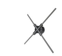 Ventilador proyector holográfico 3D de 14-85 cm con luz LED for Publicidad y Logotipos. Lámpara holográfica Tridimensional(P62)