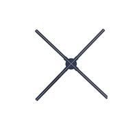 Ventilador Publicitario LED Holográfico 3D Proyector LCD De Resolución 4K Equipo De Publicidad Holográfica De Escritorio Conveniente