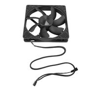 Ventilador PWM de 140 Mm, Ventilador de Rodamiento Dinámico PWM de 1500 RPM y 140 Mm, Refrigeración de PC con Control de Temperatura Inteligente PWM Hidráulico Adecuado para