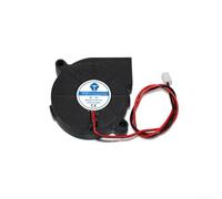 Ventilador radial 5015 50x15mm DC 5V 12V 24V para piezas de impresora Bajo ruido 25dB Rodamiento de manga 4300 RPM Flujo de aire 3.85 CFM Dispositivo de refrigeración (5V)