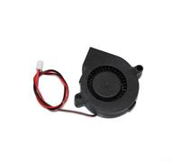 Ventilador radial 5015 50x15mm DC 5V 12V 24V para piezas de impresora Disipación de calor 4300 RPM 3.85 CFM 25dB Salida de sonido baja (5V)