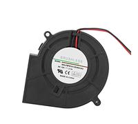 Ventilador radial DC sin escobillas, ventilador de enfriamiento de doble rodamiento de bolas de 12 V, ventilador centrífugo Turbo con 2 pines, 97 * 94 * 33 mm