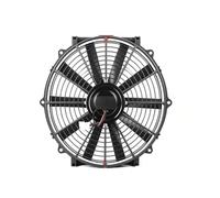 Ventilador refrigeración Aspas Aspas Del Ventilador Refrigeración Del Radiador Compatible Con El Ventilador Refrigeración Eléctrico Motor Coche Universal 12V/24V 14 Pulgadas(DC-24V)
