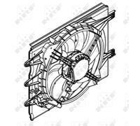 NRF 47596 Ventilador de motor