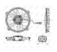 Ventilador, refrigeración de motor NRF 47665
