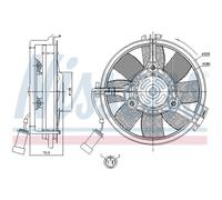Ventilador Refrigeración Del Motor Apto para Audi A6 Avant 4B C5 4B2 VW Passat