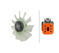 Ventilador Refrigeración Motor 24 V 6 pines HELLA IAM-Expertise para SCANIA R I