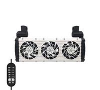 Ventilador Refrigerador para Acuario | Enfriador de Pecera con Función Temporizador | Ventilador Silencioso para Enfriar Pecera - para Hogar Oficina en Casa Apartamento Residencia Estudio Cafetería Do
