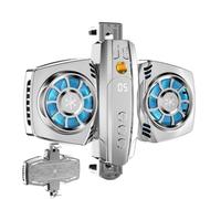 Ventilador Refrigerante Móvil Radiador Ajustable Recargable para Celular
