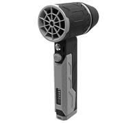 Ventilador Secador de pelo mano for coche con motor sin escobillas 50 mm y soplador eléctrico 800-1000 g 4000 mAh for lavado limpieza coches Potente Flujo de Aire(Grey)