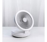 Ventilador silencioso de Montaje en Pared de 4 velocidades: Ventilador pequeño de Carga de Escritorio, Ventilador de Escritorio, Ventilador Plegable portátil, Uso inalámbrico, Vien