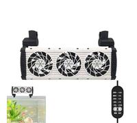 Ventilador Silencioso para Acuario 5 Velocidades Silencioso Enfriador de