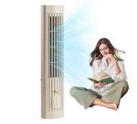Ventilador silencioso, ventilador silencioso USB ajustable para escritorio, aparato de refrigeración de mesa sin hojas, aire acondicionado de refrigeración rápida para sala de estar, viajes