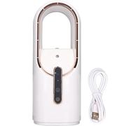 Ventilador sin aspas, ventilador personal táctil for el hogar, humidificación USB for exteriores, humidificador, miniventilador silencioso for oficina sin hojas, portátil for velocidad de enfriamiento