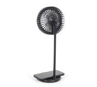 Ventilador de Sobremesa con Lámpara y Cargador Inalámbrico 3 en 1