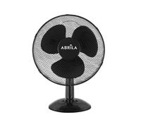 Abrila Pizarro Negro 40W - Ventilador De Sobremesa Grande 3 Aspas